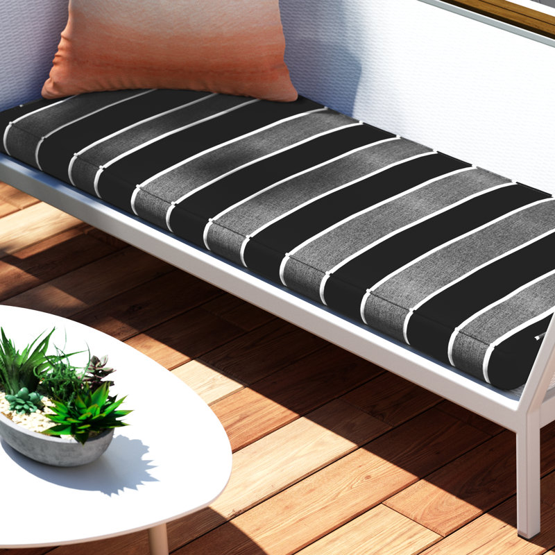 Hinkel Sunbrella Outdoor 3'' Bench Seat Cushion