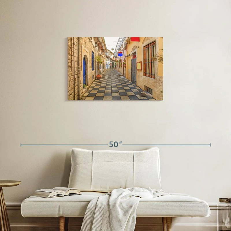Stoa Liampei Street, 20" H x 30" W