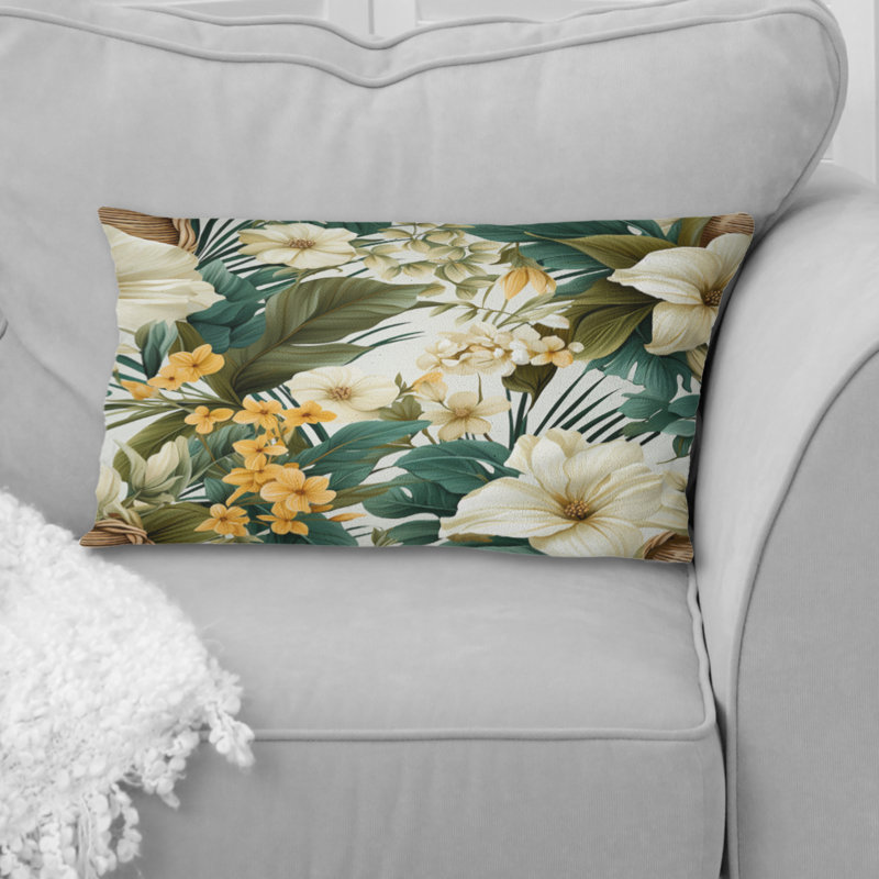 Coussin Boho Botanical Oasis