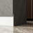 86.6'' W Rectangular Reception Desk With Open Shelves