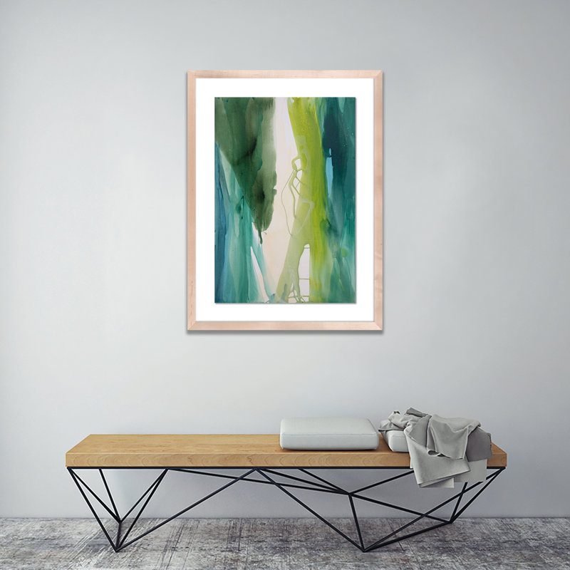 Ocean Water III Print by Kim Whiteside, Natural, 48" H x 36" W x 2.5" D