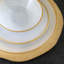 Rufolo Glass Gold Organic Service Plate/Charger