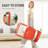 Patio Orange Plastic Folding Chair(Set Of 6)-1560865136