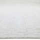 Hainsly Handmade White Rug
