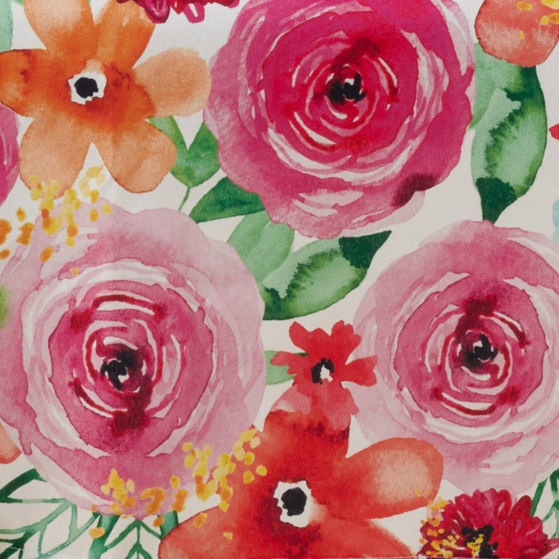 Alyshia Santa Monica Floral Print Tablecloth, 70" L x 50" W