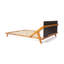 Lit plateforme tapissier Breonca (Grand lit)