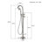 Floor Tub Spout with Diverter-69774364