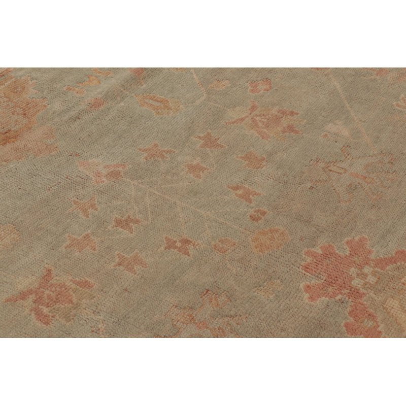 Antique One-of-a-Kind 13'7" X 16'2" Hand Knotted Area Rug