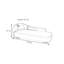 Tabouret confortable pour changer de chaussures-100675750