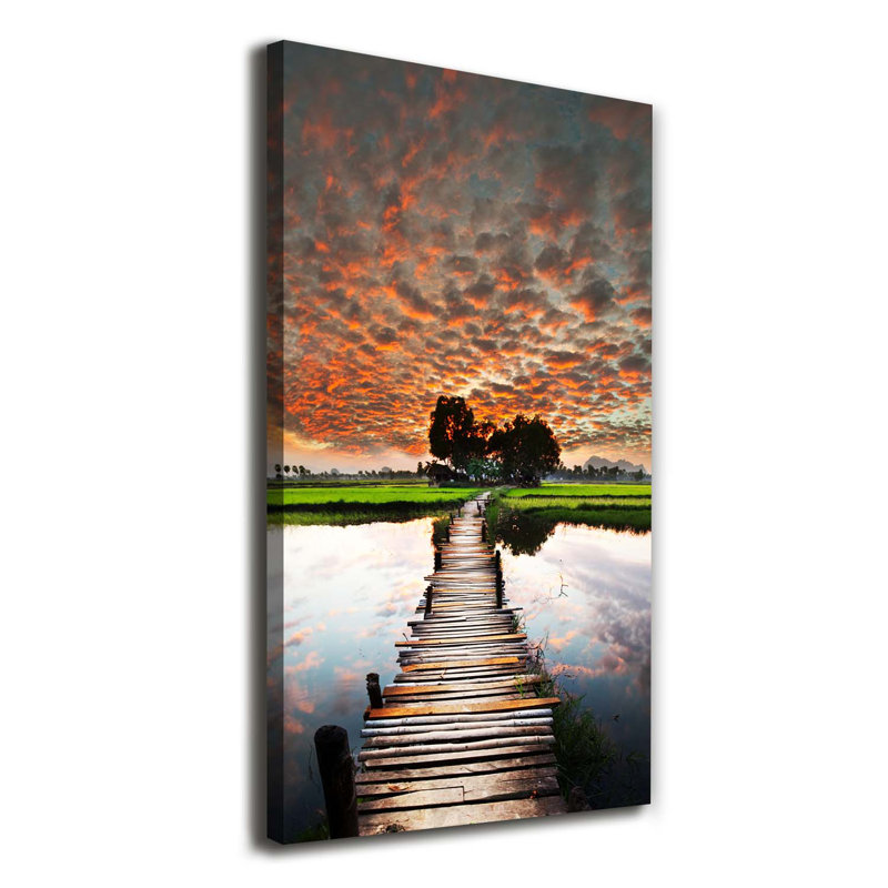 A Set Of Drinks - Wrapped Canvas Print