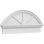 x 2-3 / 4 "P à arche de segment architectural 3 branches en PVC de qualité architecturale