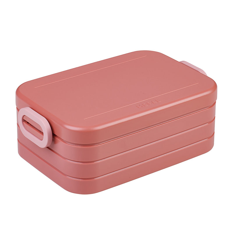 Take a Break Plastic Lunchbox Midi - Vivid Blue, Mauve