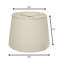 Abat-jour tambour en lin 13 po (araignée)-1018891492-972275896