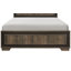 Mobilier de chambre à coucher moderne à finition bicolore attrayante