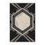 Tapis à motif géométrique en mélange d'arts martiaux et de couleurs douces-568785665