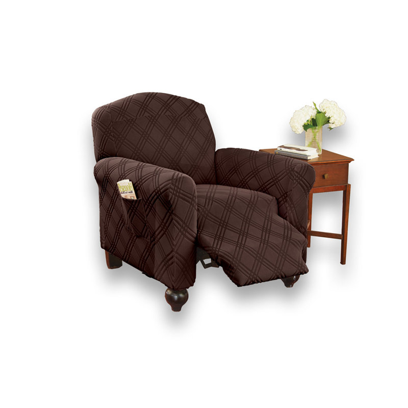 Housse pour fauteuil inclinable Double Diamond, Coco, H 42 po x l 82 po x P 38 po