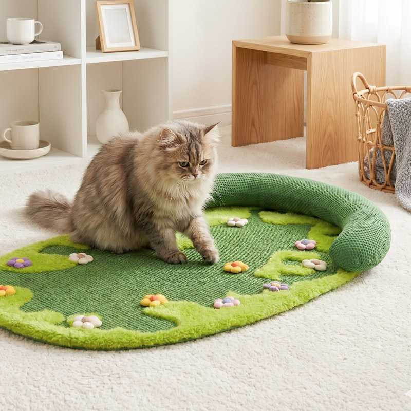  Tapis à griffer Wildflower, H 39,4 po x l 25,9 po x L 3,9 po