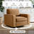 36.2" Wide Upholstered Swivel Accent Armchair-1014536233