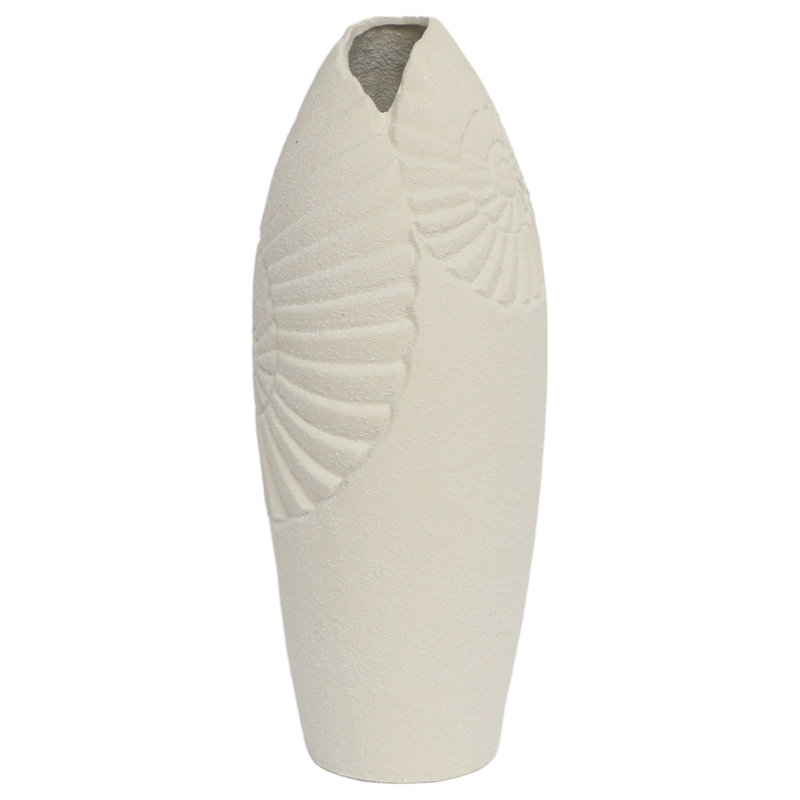 Kelleher Small Shell Vase, 16" H x 7" W x 7" D