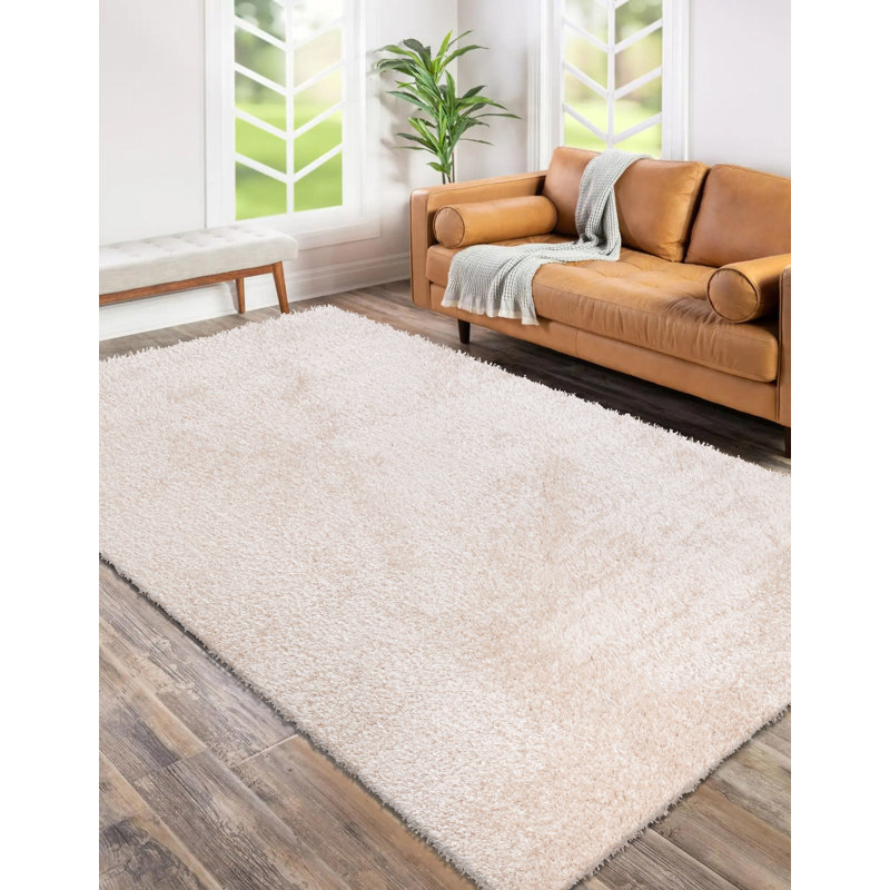 Solid Colour Area Rug, Rectangle 120 x 170 cm