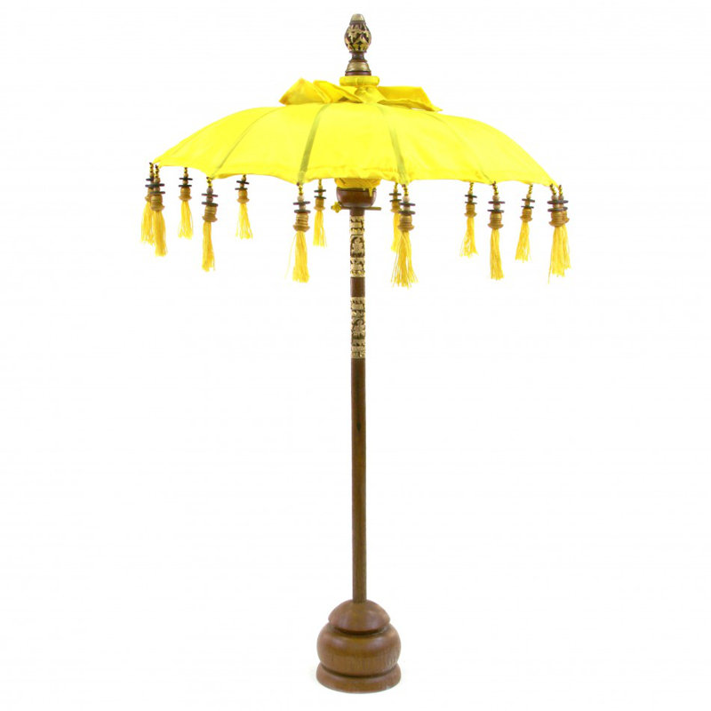 Sculpture de porte-parapluies Arnisha, Jaune
