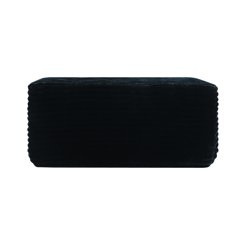 Pratique et élégant noir - décontracté, avec mousse et tissu à ressorts, configuration élégante, de valeur, mise en page