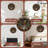 Wood Carving Wall Clock Waterfall Forest Scene