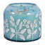 Bougie décorative florale parfumée au jasmin pour le décor du salon - Bougie en cire de soja en verre moderne pour table basse, bibliothèque ou chambre à coucher