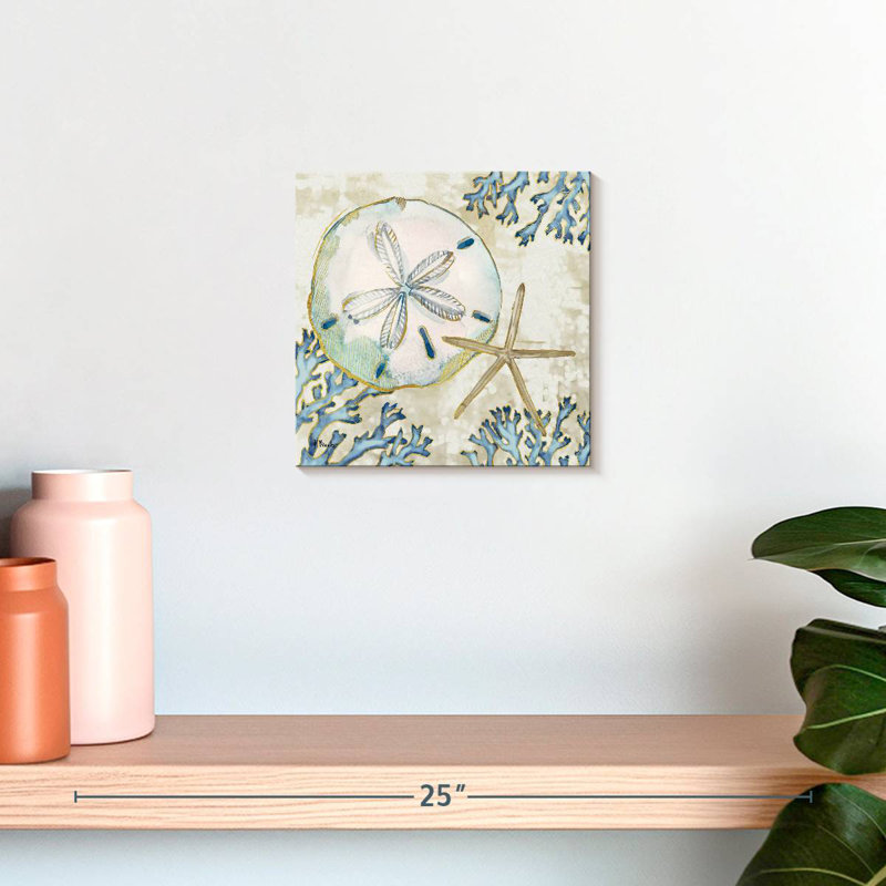 Crowle Playa Shells II, 10" H x 10" W