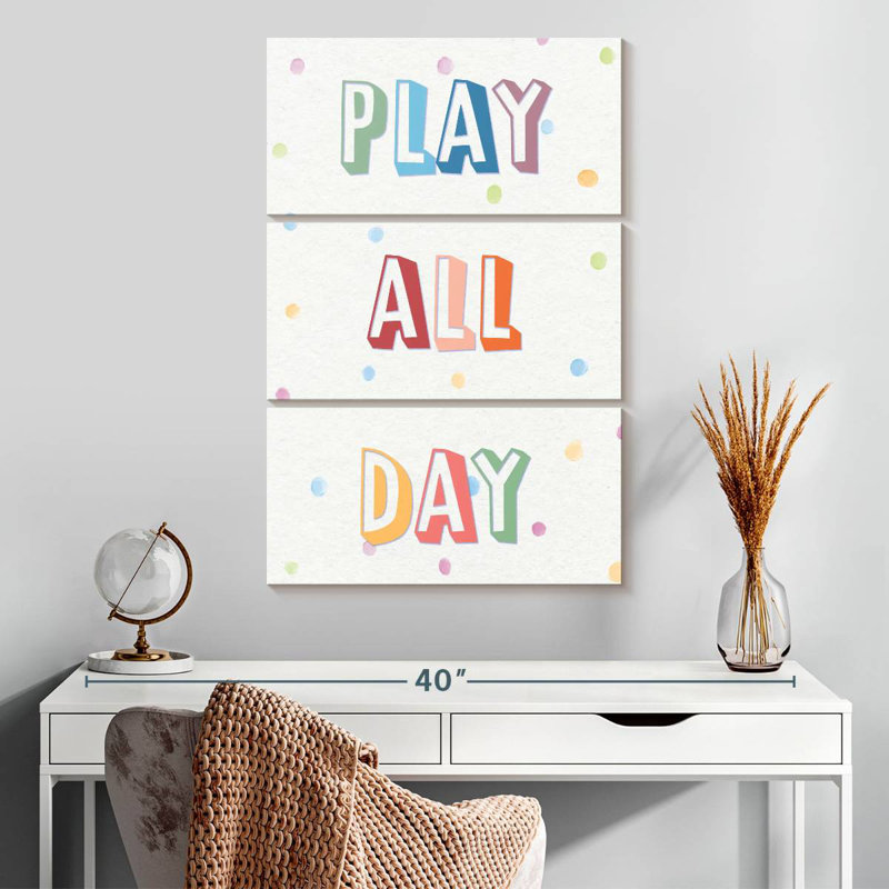 Signe «Play All Day Nursery», H 32 po x l 20 po