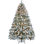 Ericka Pre-lit Flocked Artificial Christmas Tree