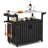 Ruhland 45.3 " W Kitchen Island with Stainless Steel Top