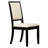 19'' H Tufted Fabric Upholstered Side Chair