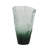 6.5x3.5x10"H Organic Ribbed Glass Vase-504802442