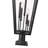 Barling 5 Light Outdoor Pier Mounted Fixture in Black-100157000