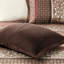 5 pièces pour grand lit rouge, élégant couvre-lit pour grand lit avec coutures et oreillers-117361288-117361289