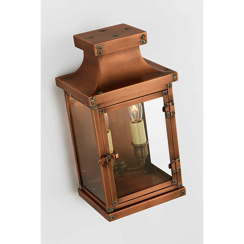 Chapman & Myers Bedford 3/4 Lantern, 12" H x 6.75" W x 6" D