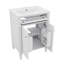 Meuble-lavabo 24 po avec lavabo, unité de rangement moderne avec 2 portes à fermeture en douceur et tiroir escamotable-121088157-121088156