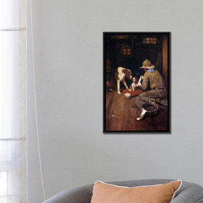 Norman Rockwell A Scout Is Kind by Norman Rockwell - Gallery-Wrapped Canvas Giclée