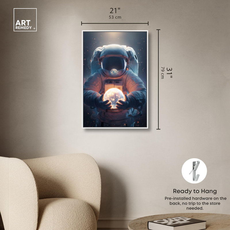 «Last Light», reproduction d'art sur toile par Art Remedy, cadre blanc, 20 x 30, H 31 po x l 21 po, Cadre blanc
