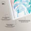 Aquarelle et feuilles de corail Shadowbox, impression murale par Art Remedy, cadre blanc, 24 x 36-819705698-819705705