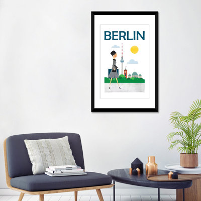 «Berlin», impression sur toile tendue