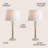 Gonsales 32" Glass LED Table Lamp