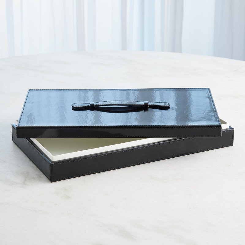 Handmade Decorative Box, 2.75" H x 18" W x 10" D