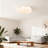 5-Light Cluster Drum Flush Mount Ceiling Light-1803727861
