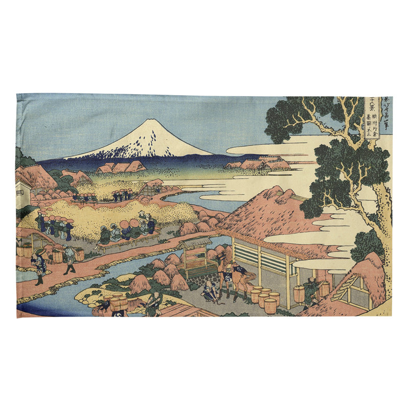 Torchon the plantation of Katakura, Brun, Croisé en coton