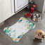 Tapis aquarelle pastel à motif floral pastel 1 pièce