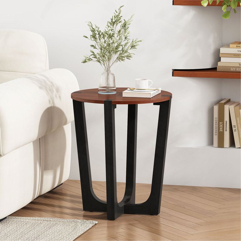 Table d'appoint en bois massif ACACIA