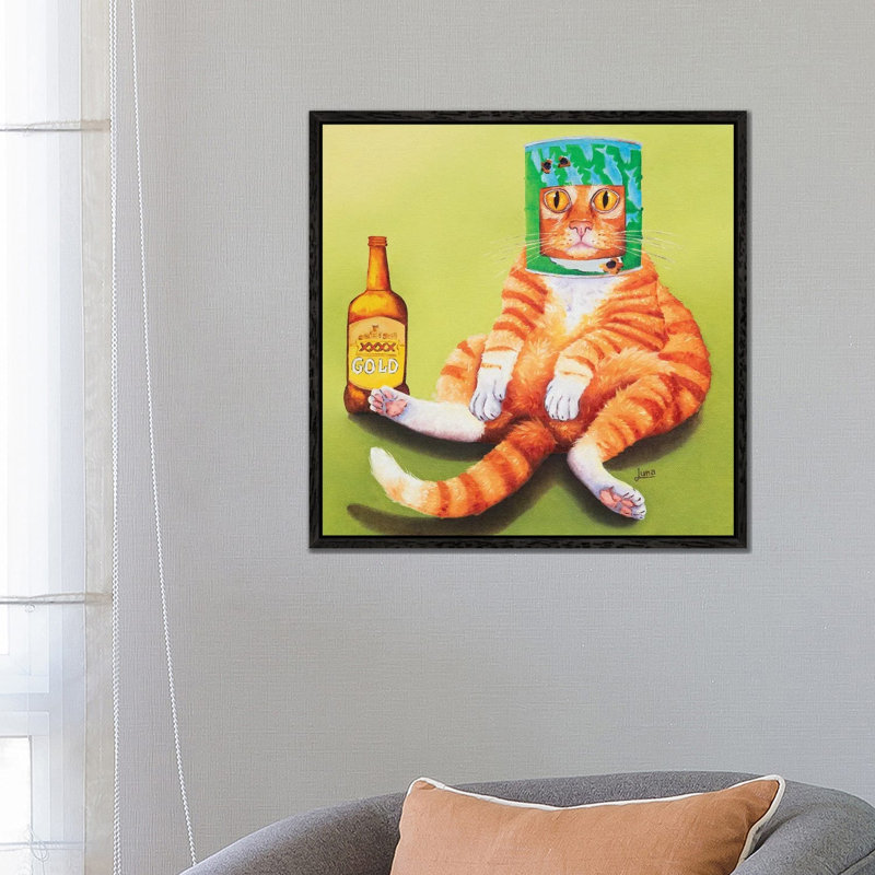 Deene by Art Mirano - Gallery-Wrapped Canvas Giclée on Canvas, 45.72 cm H x 45.72 cm W, Black Framed