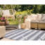 Jossue Power Loom Polypropylene Navy Rug